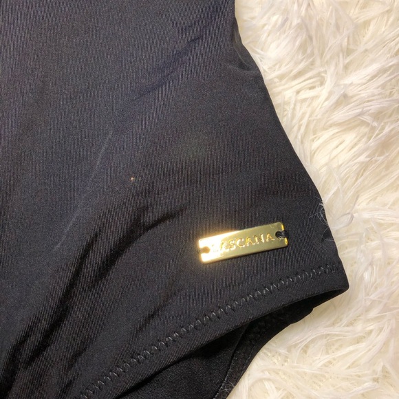 Stylish Black One Piece Swimsuit - Picture 14 of 16